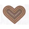Braided Rug, Heart-shaped, 20