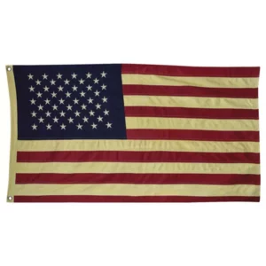 Aged American Flag, 58″